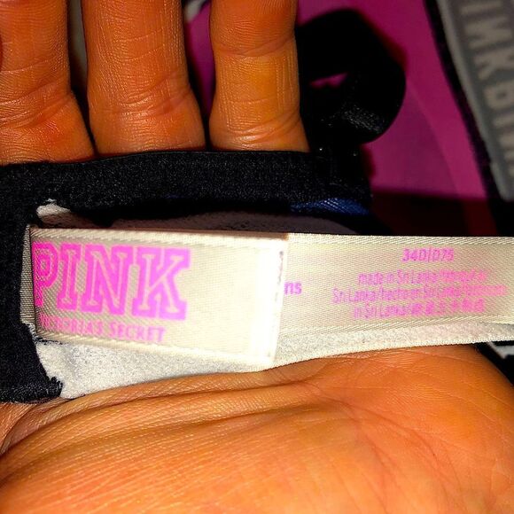 Victoria’s Secret pink dog wireless bra, size 34D - Picture 5 of 5